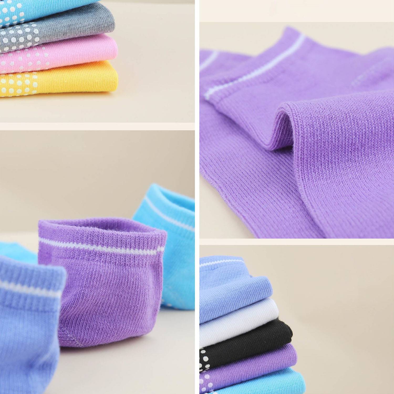 Ankle Grip Yoga Sock 4