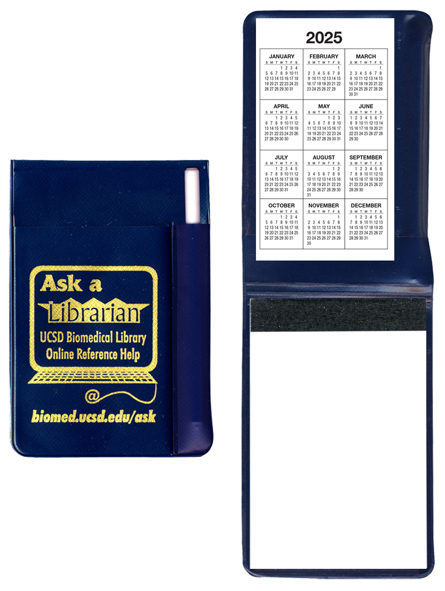 Standard Vinyl 100-Page Memo Book With White Pen 23