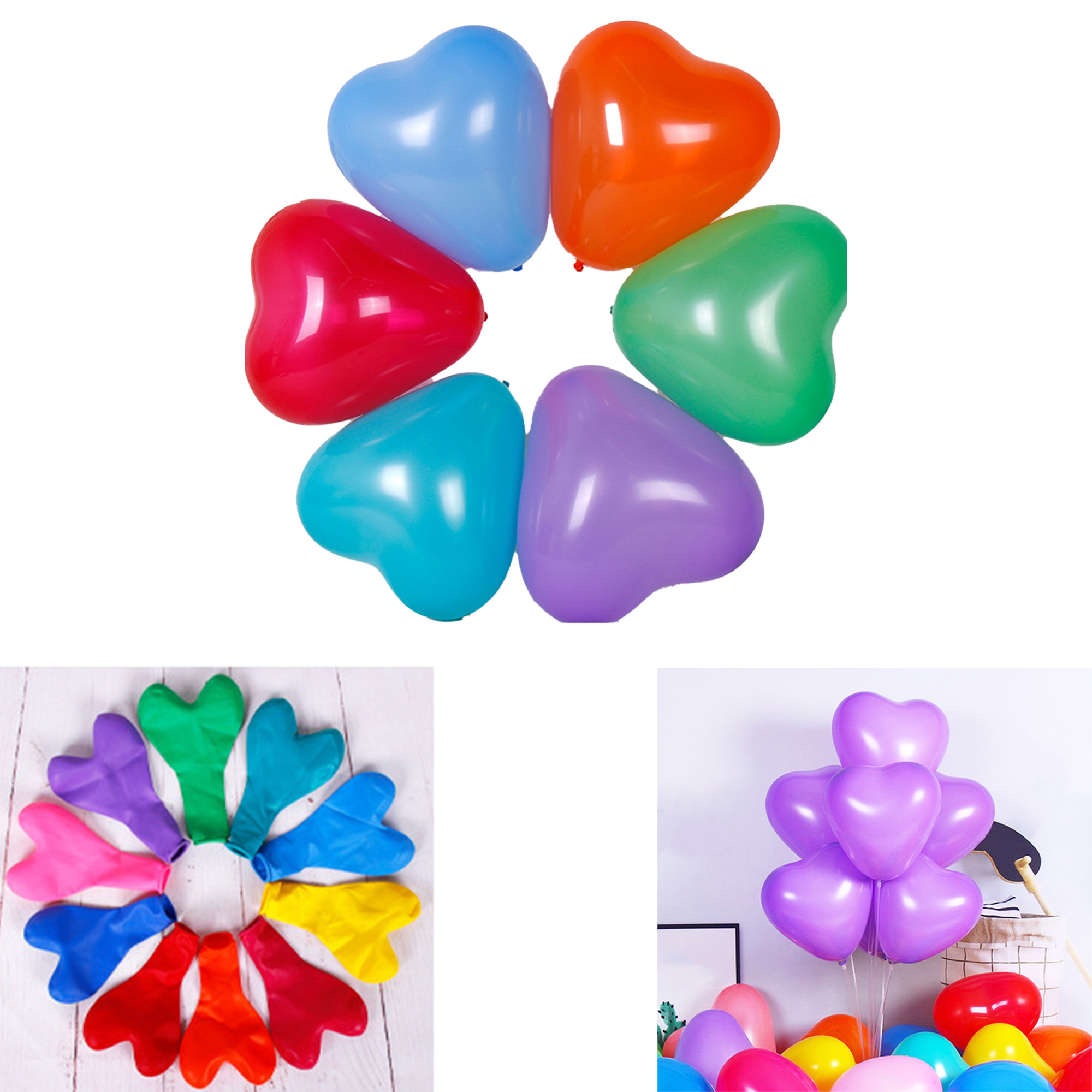 Heart-Shaped Aluminum Romantic Decoration Balloon 2