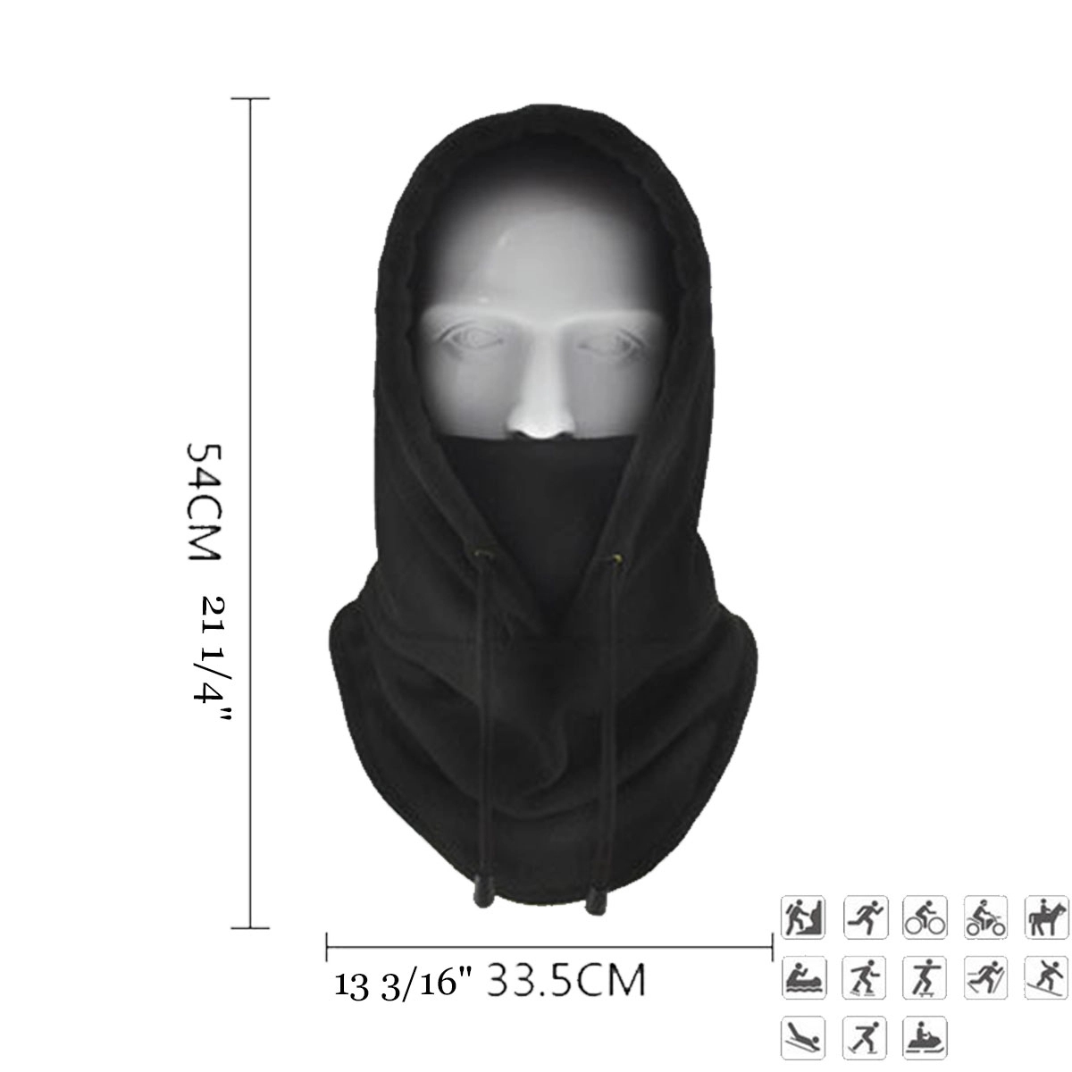 Fleece Windproof Ski Mask 13