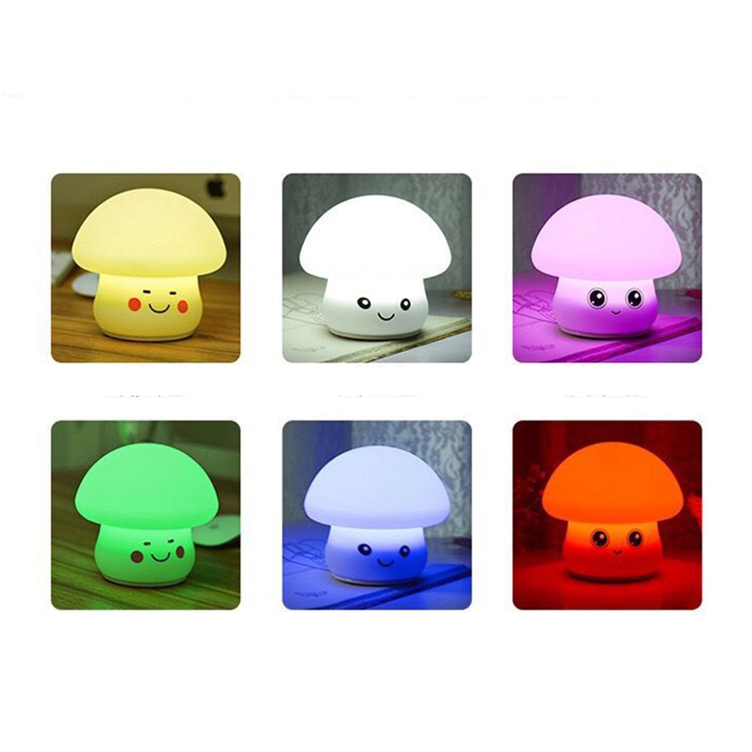 Silicone Touch Control Night Light Lamp 3