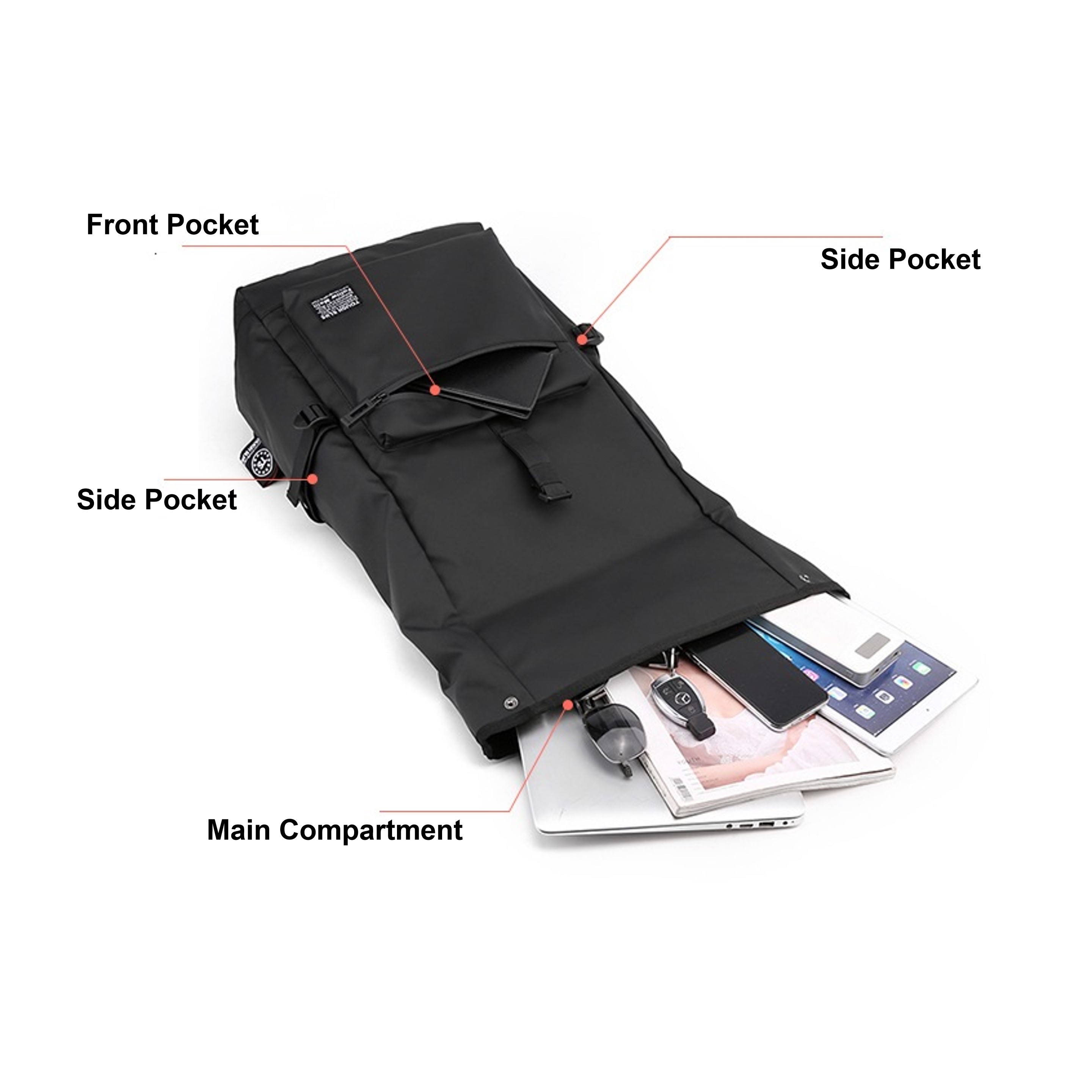 15 Inch Computer Backpack (Direct Import) 3