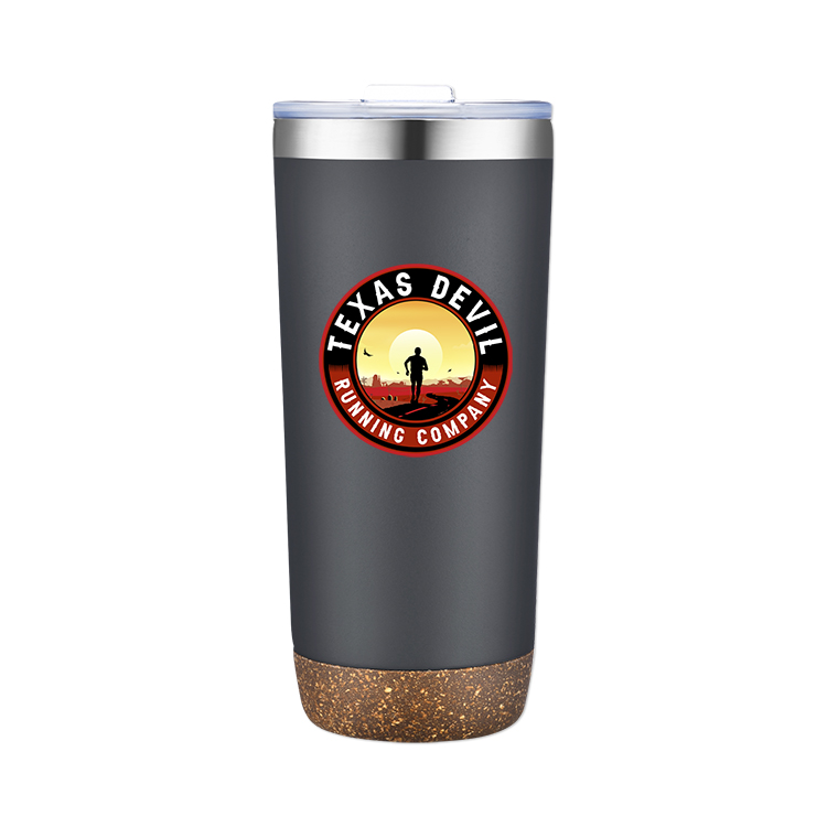 22 Oz. Vacuum Tumbler with Cork Bottom 9