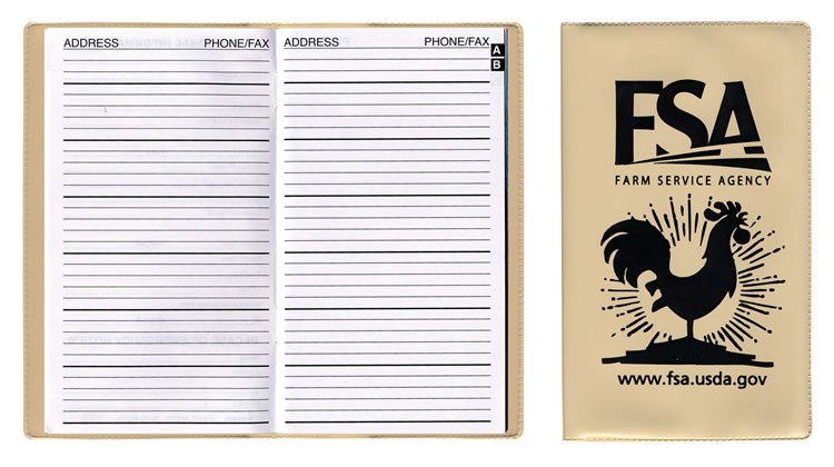 Standard Vinyl Address Book 2