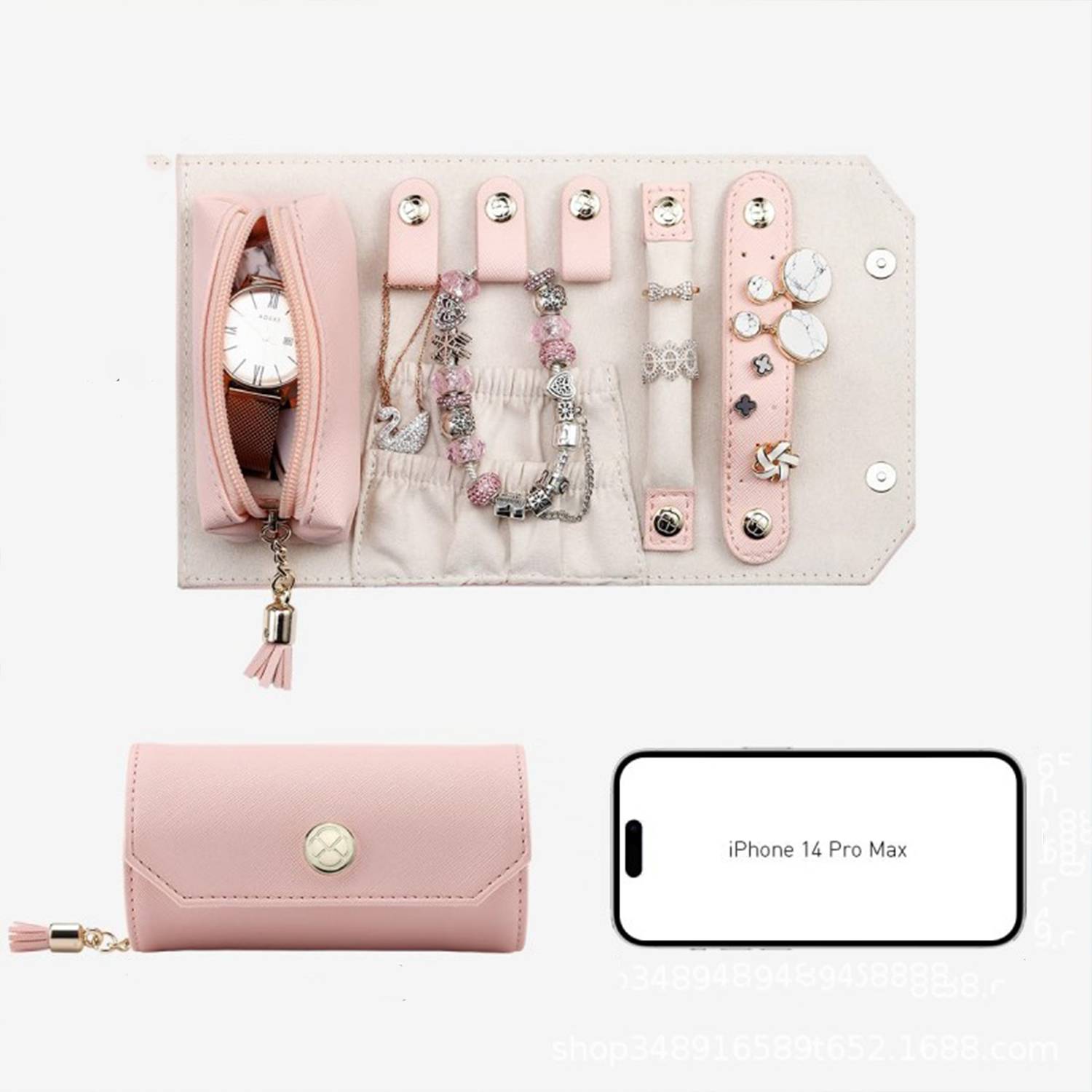 Jewelry Roll Bag Organizer 4