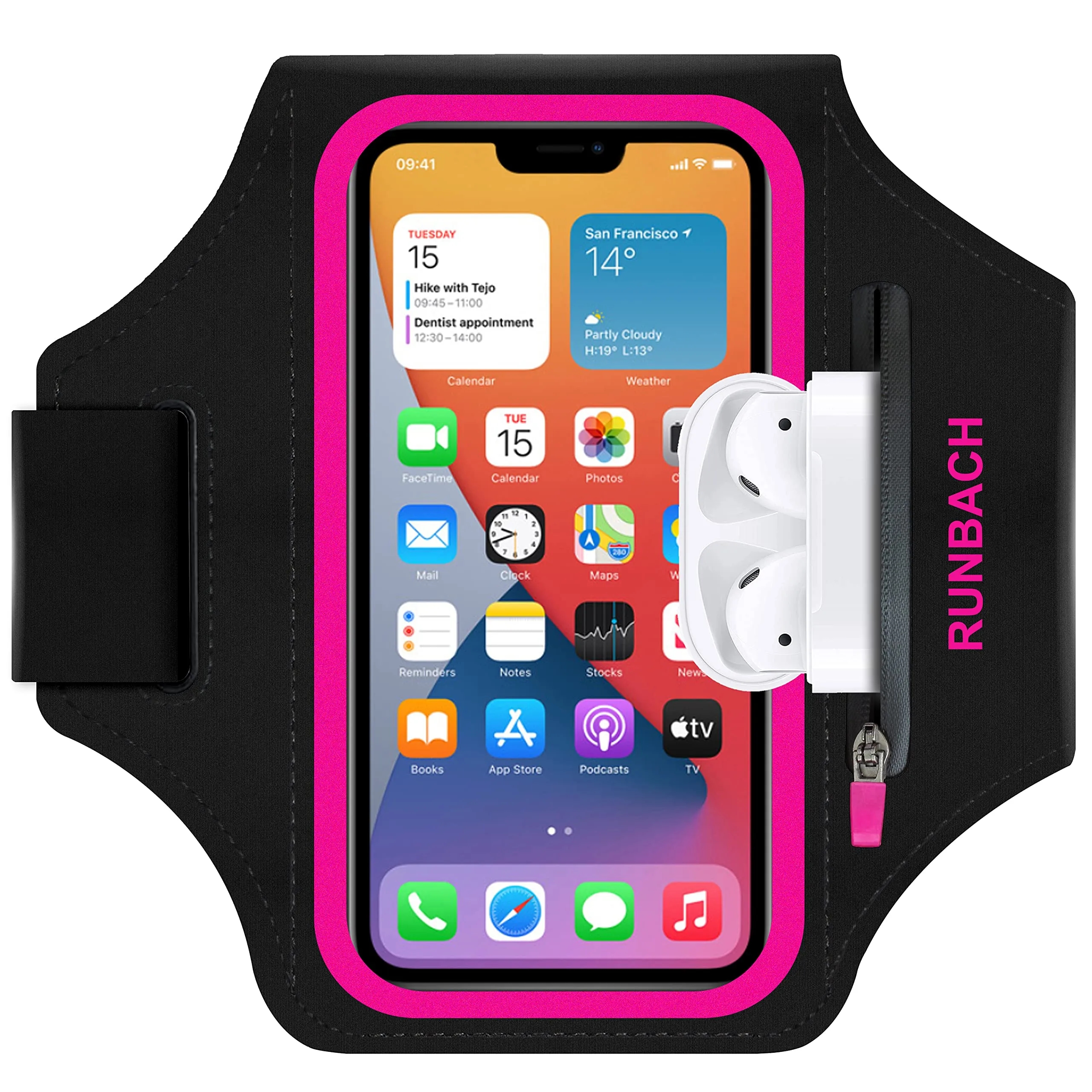 Water Resistant Cell Phone Armband Case 1