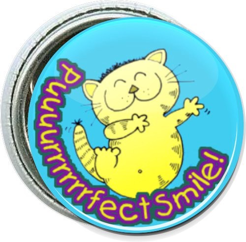 Puuuurrrrrrfect Smile, Kids Button 1