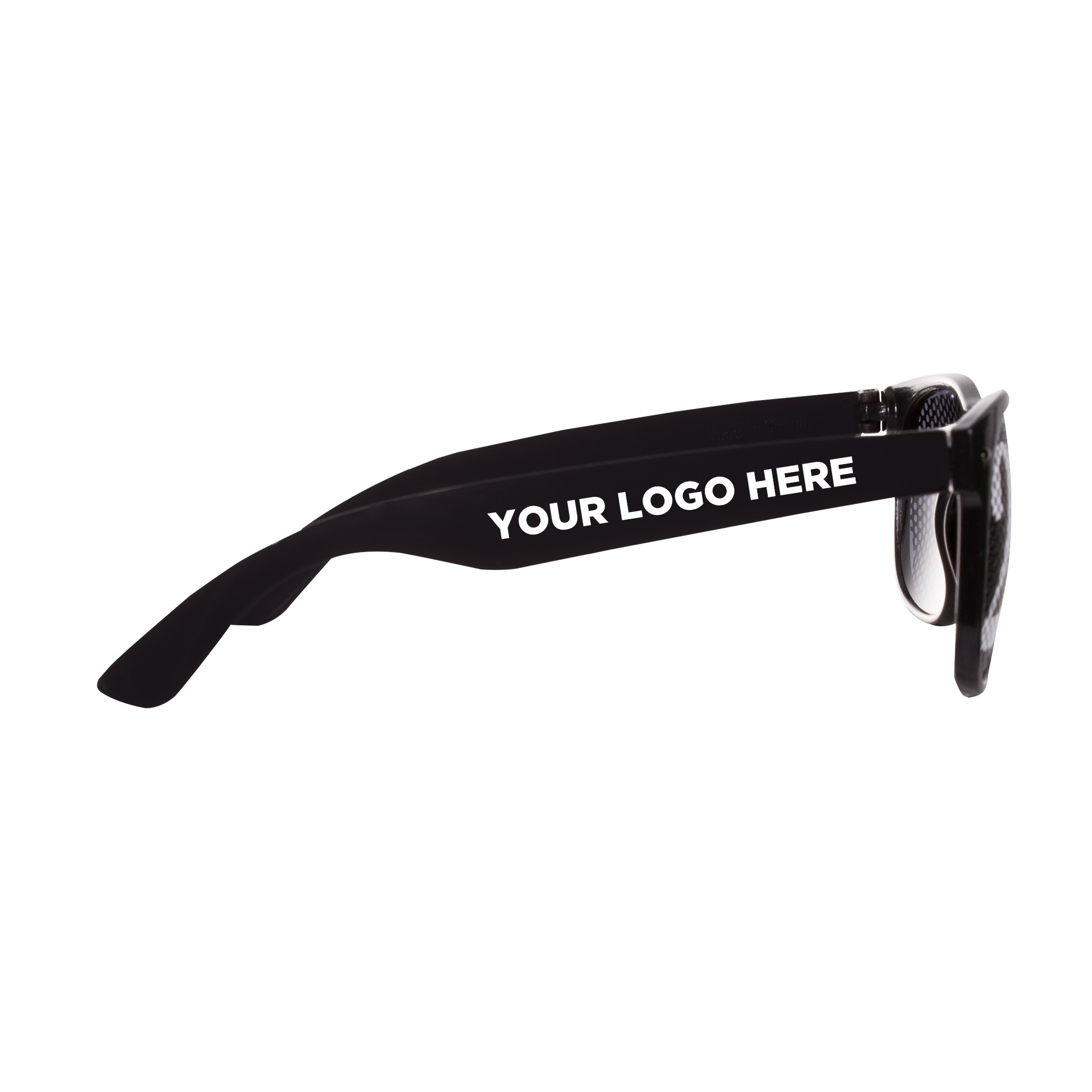 2026 Black Billboard Sunglasses (imprinted arms) 3