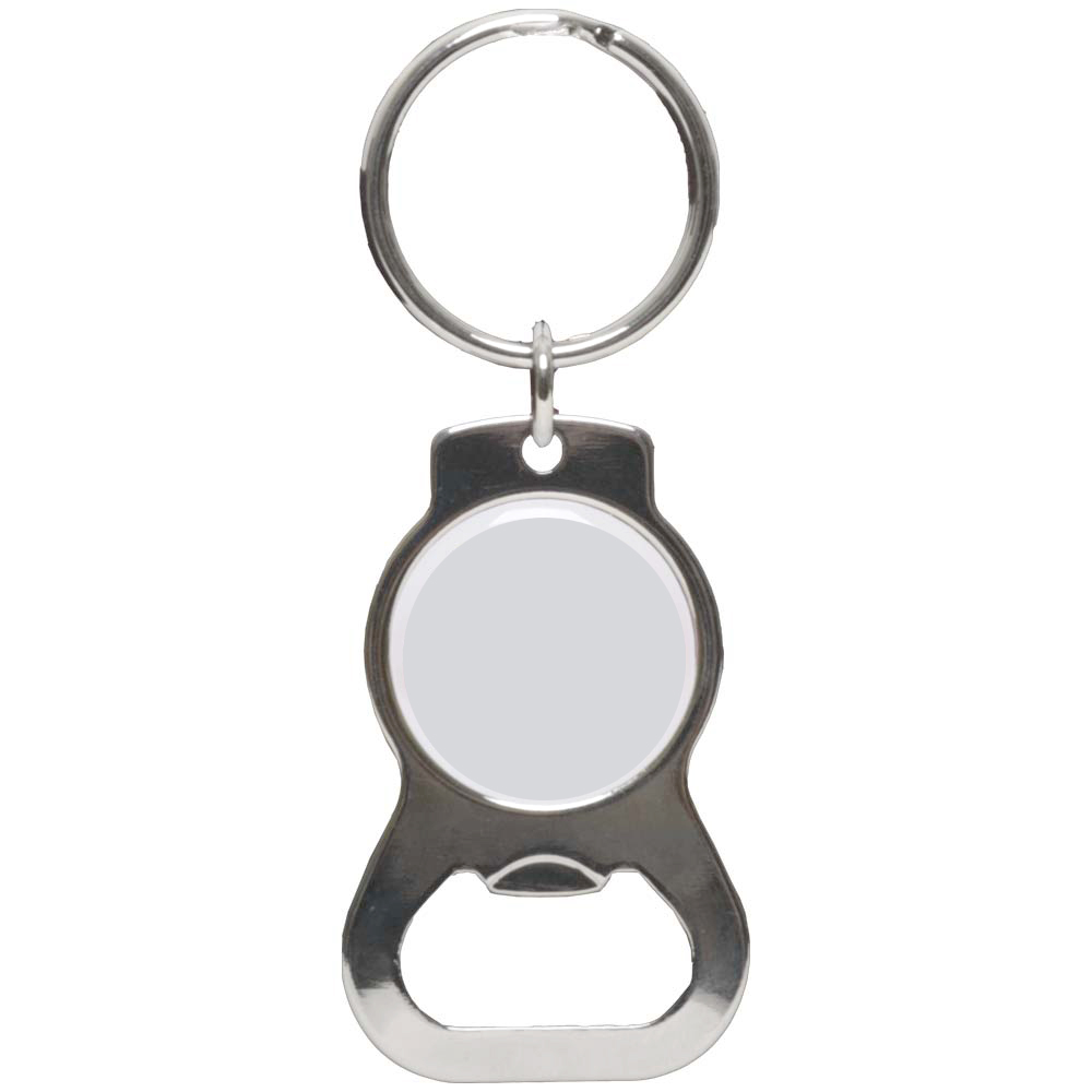 Round Key Chain Bottle Opener 2