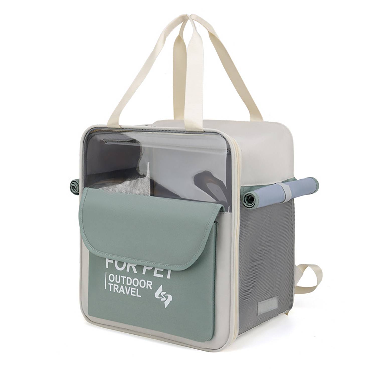 Large capacity backpack pet bag 4