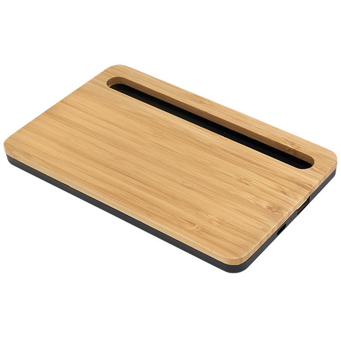 5W Bamboo Desktop Wireless Charger 30