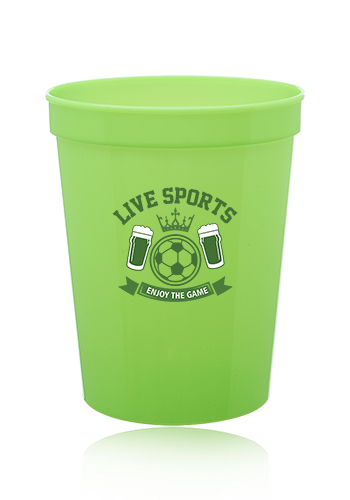 16 oz. Reusable Plastic Stadium Cups 6