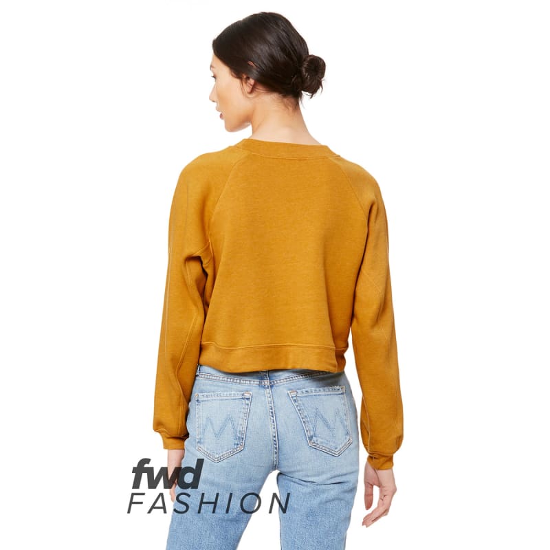 Bella + Canvas Ladies' Raglan Pullover Fleece 9