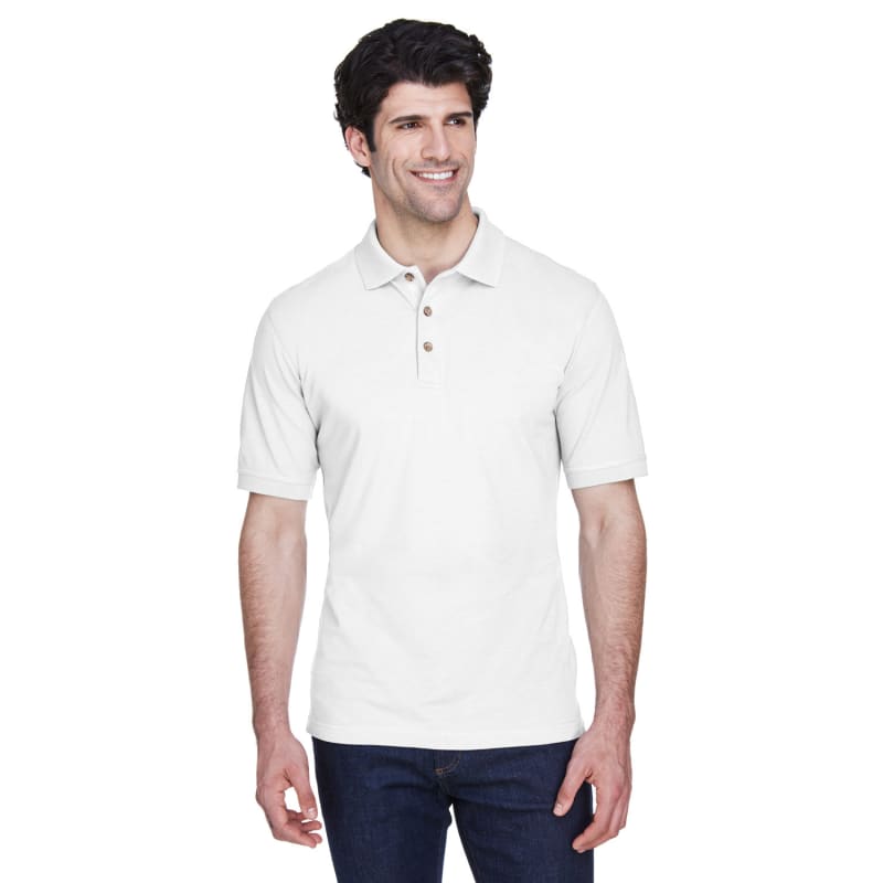UltraClub Men's Classic Piqué Polo 6