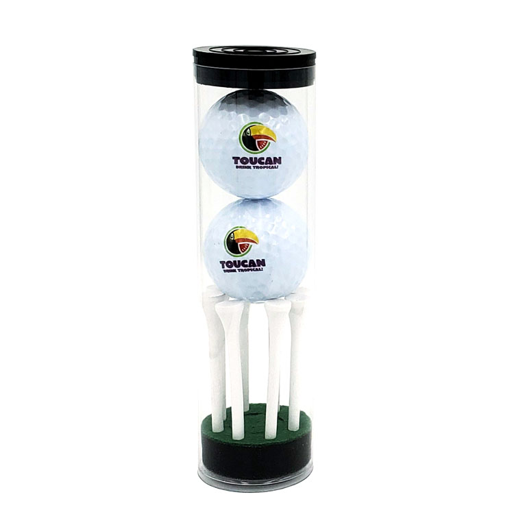 2-Ball Tube with Tees 1
