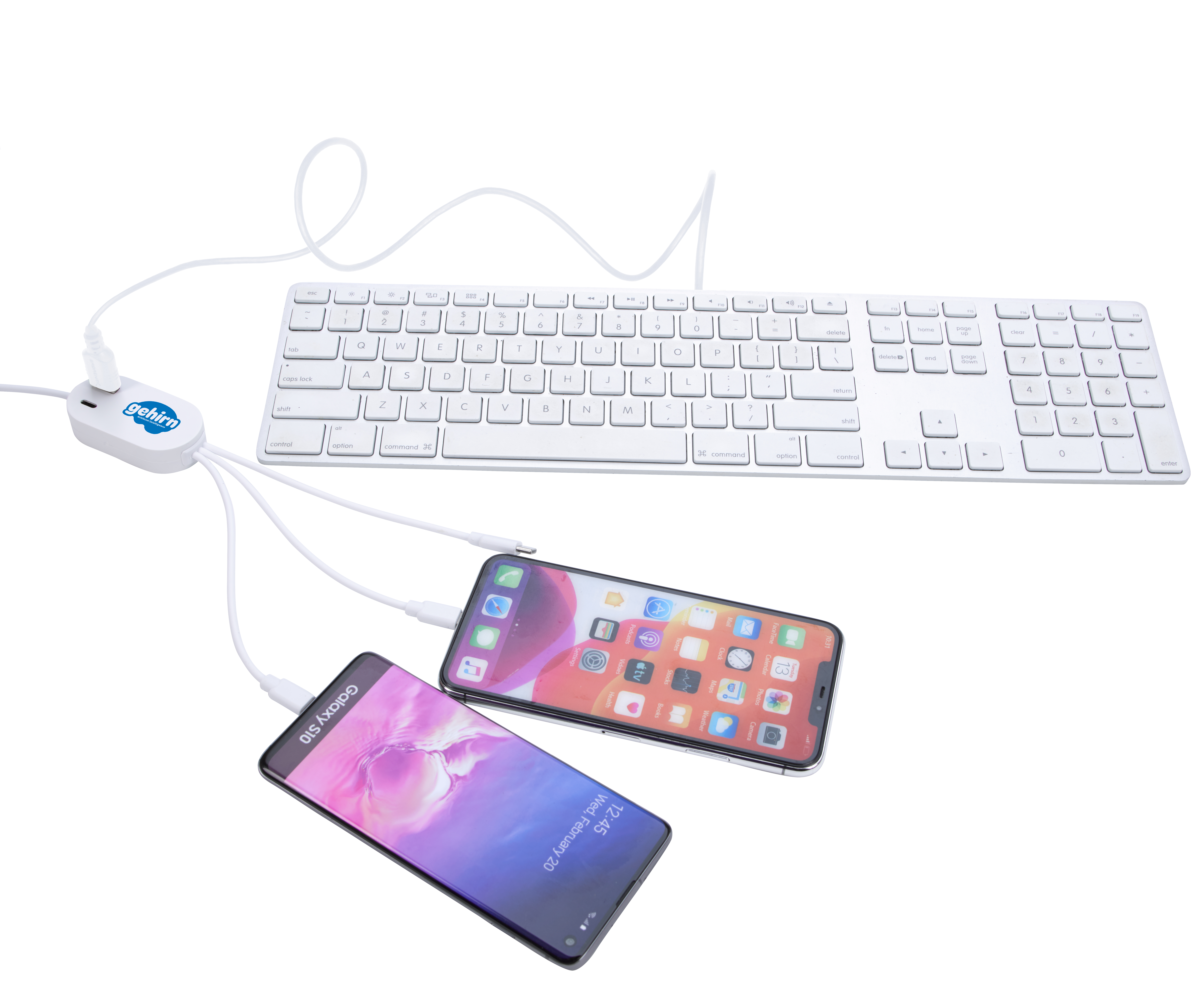 Good Value™ DualLink Charging Cable 2A with USB Hub 28