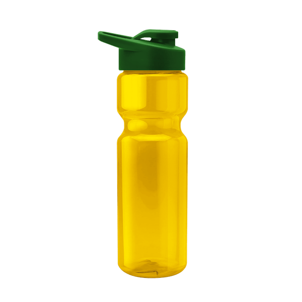 Blazer 28oz Transparent Bike Bottle w/Drink-thru Lid 2493