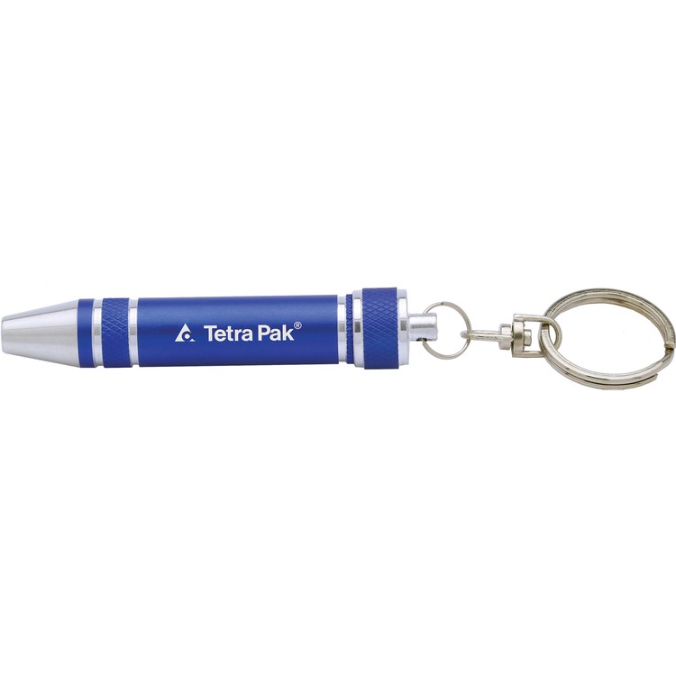 3-Bit Metal Screwdriver Key Chain