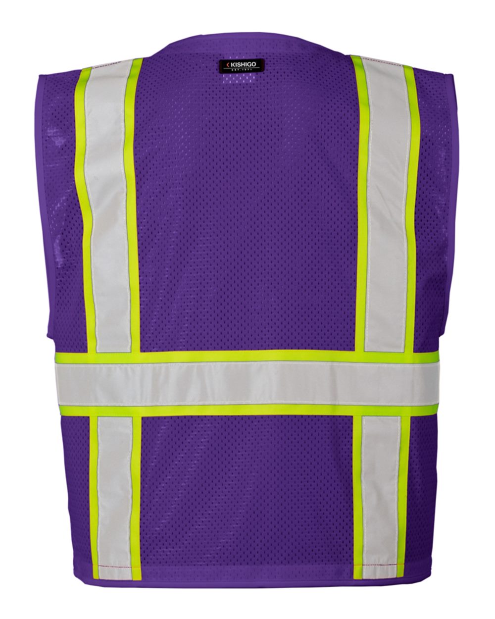 Unisex EV Series® Enhanced Visibility Multi-Pocket Mesh Vest - B100-111 30