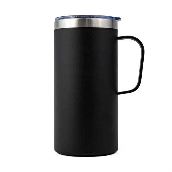 20 Oz. SipTek Powder Coated Mug w/Clear Slid Lid 3