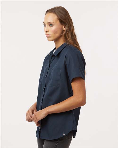 Women's Industrial Short Sleeve Work Shirt - 5350 25