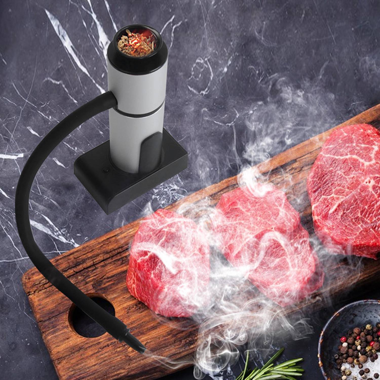 Smoke Gun Smoking Infuser and Accessories, custom kitchen gadget with logo imprint 3