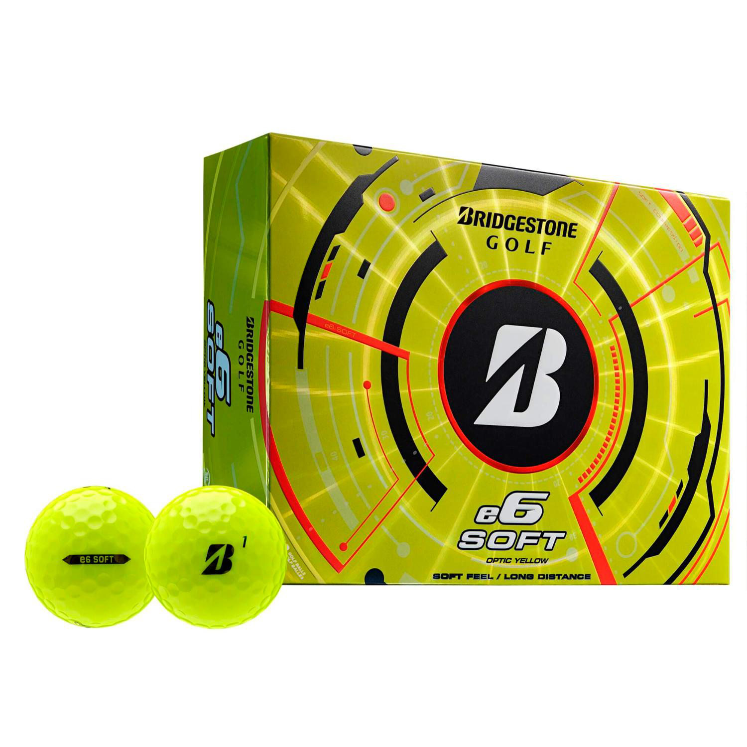Bridgestone® e6 Soft Feel Golf Balls 1