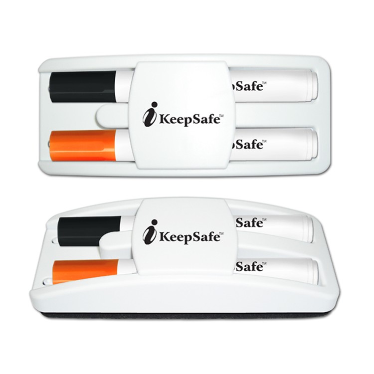 Dry Erase Gear Dry Erase Marker & Eraser Set - Black & Orange