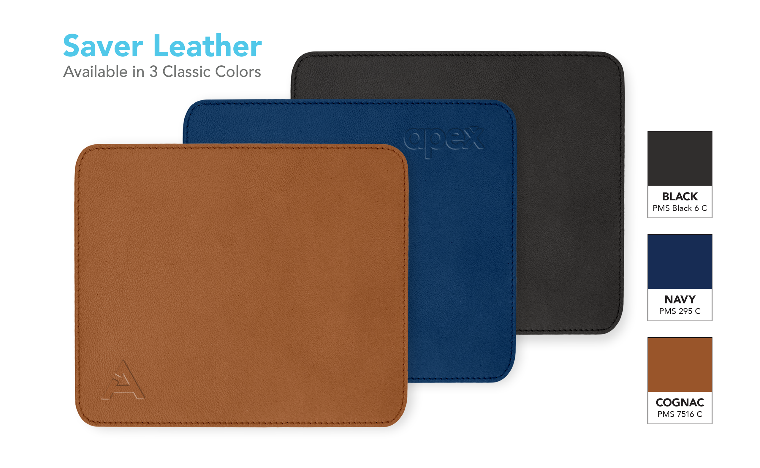 Saver Leather Mouse Pads 2