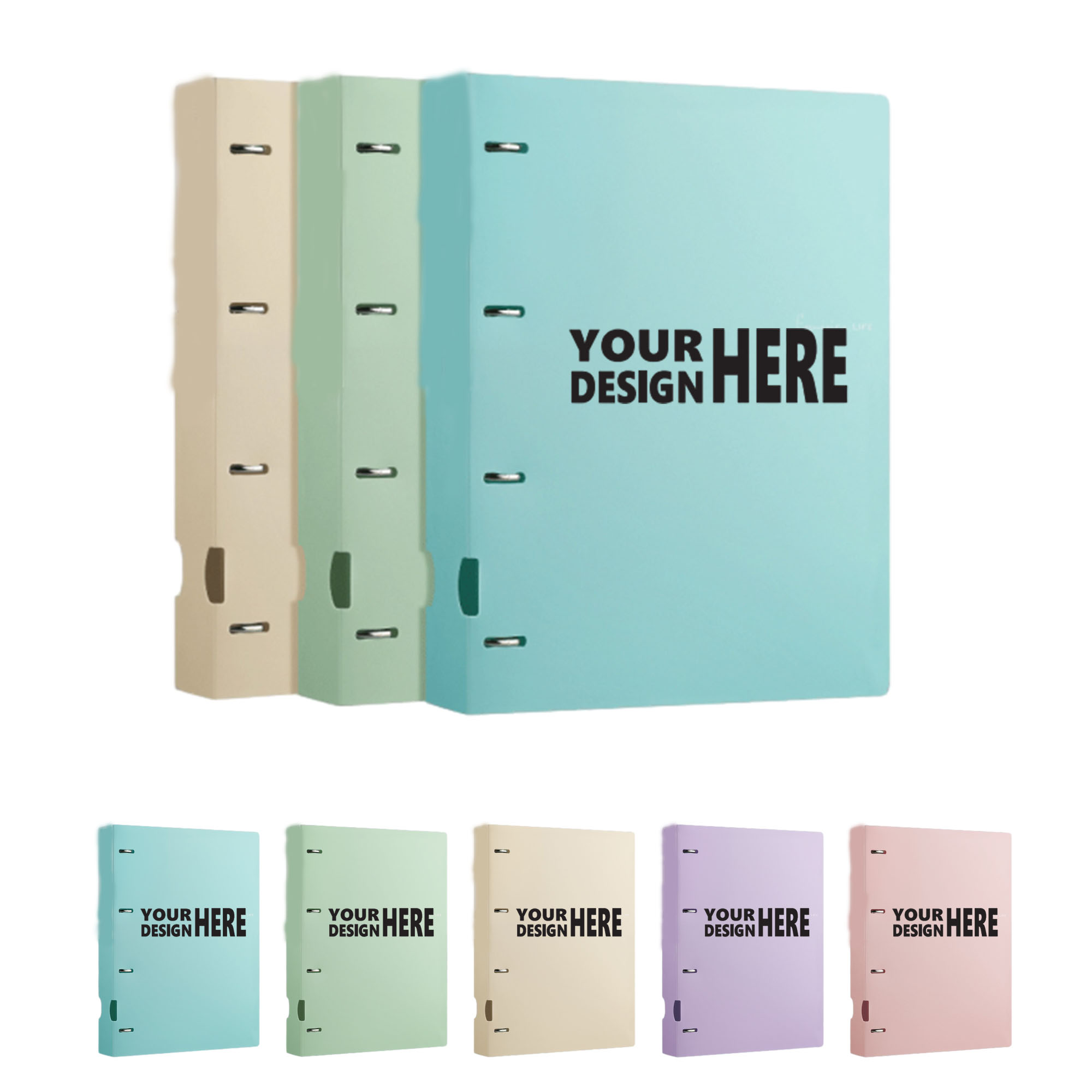 Customize A4 Storage Loose Leaf Folder 3