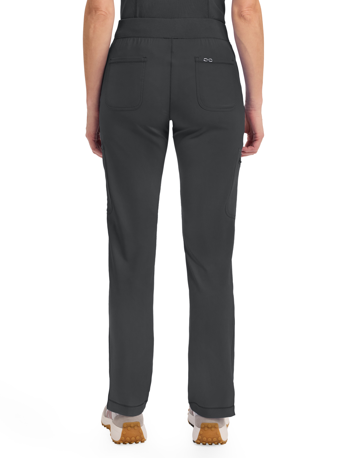 Infinity - Women's 6- Pocket Mid Rise Tapered Leg Pant 42