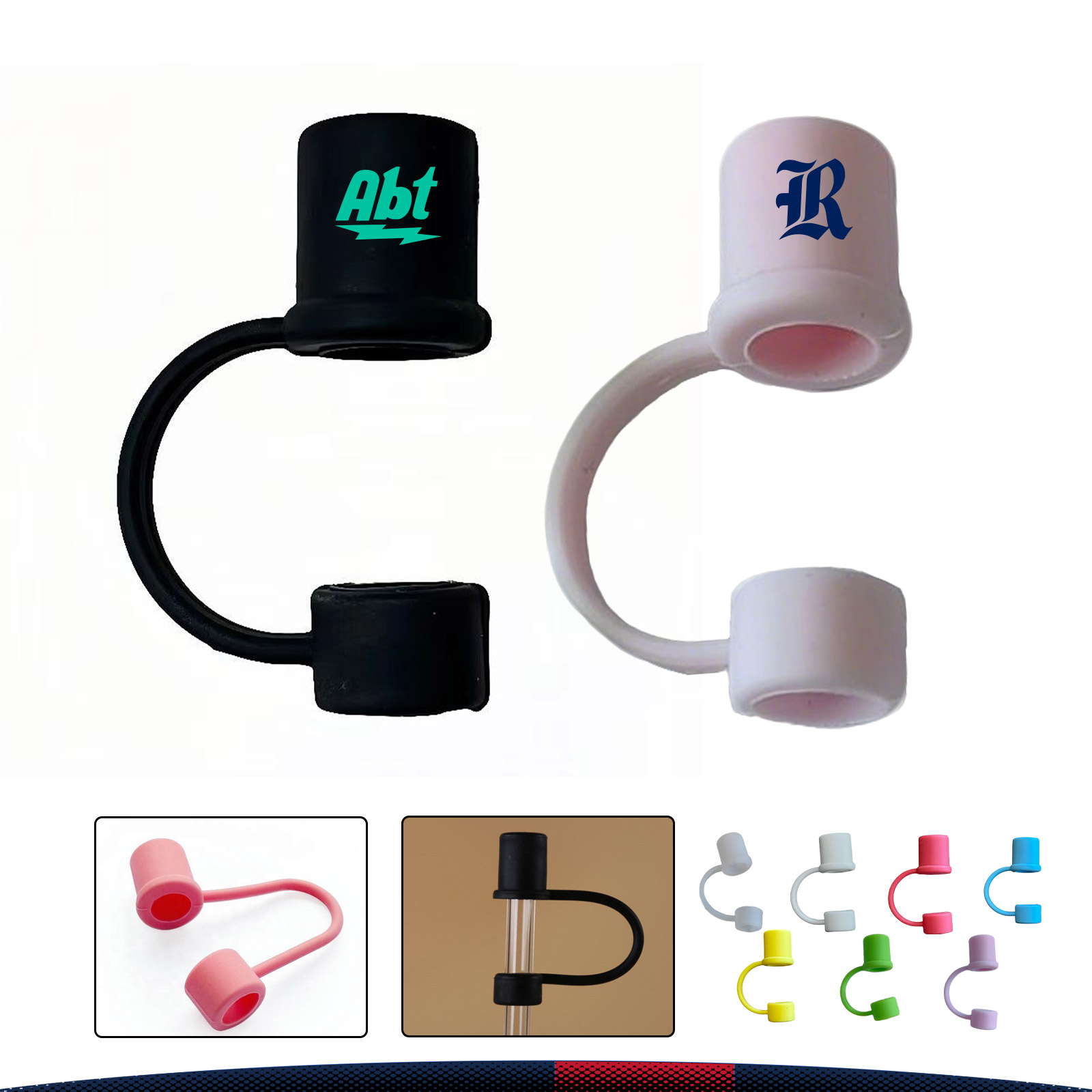 Drenset Silicone Straw Topper 6
