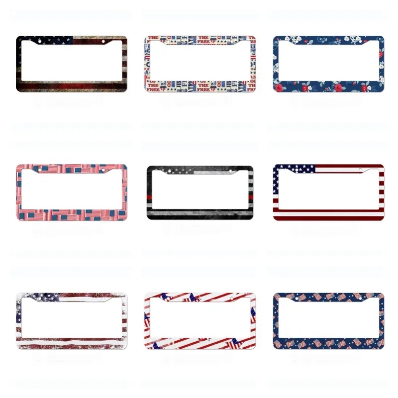 Customizable License Plate Frame 5