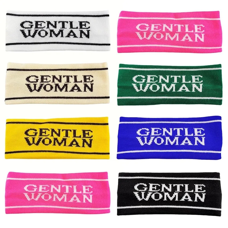 Acrylic Knitted Sport Head Bands 9