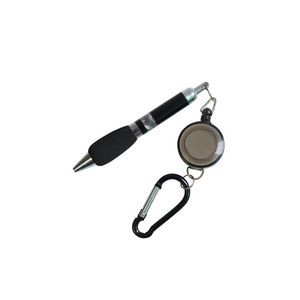 Stretchable Pen With Carabiner 8