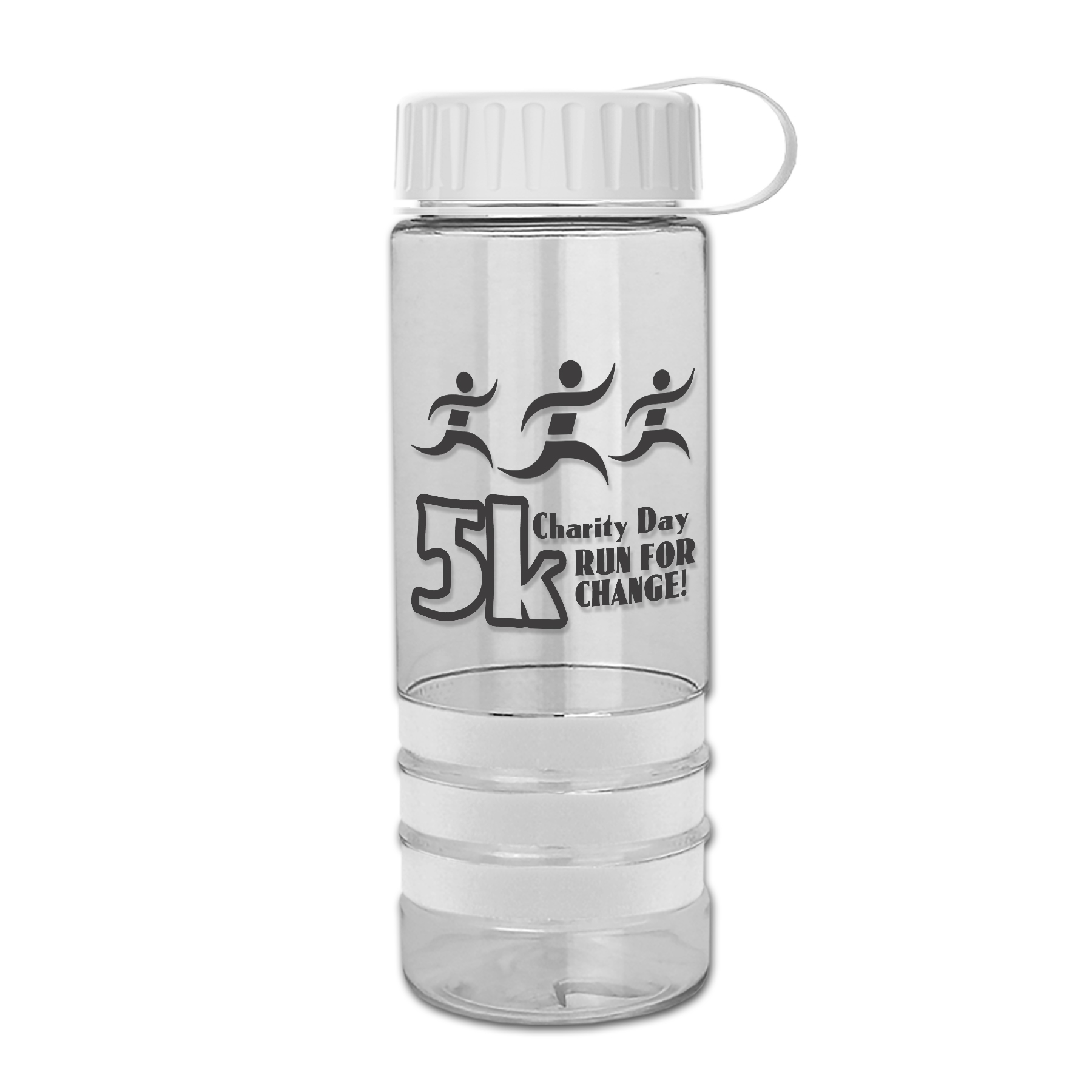 Sergeant Stripe - 24 oz. Tritan Bottle with Tethered and Stripe Bands 3