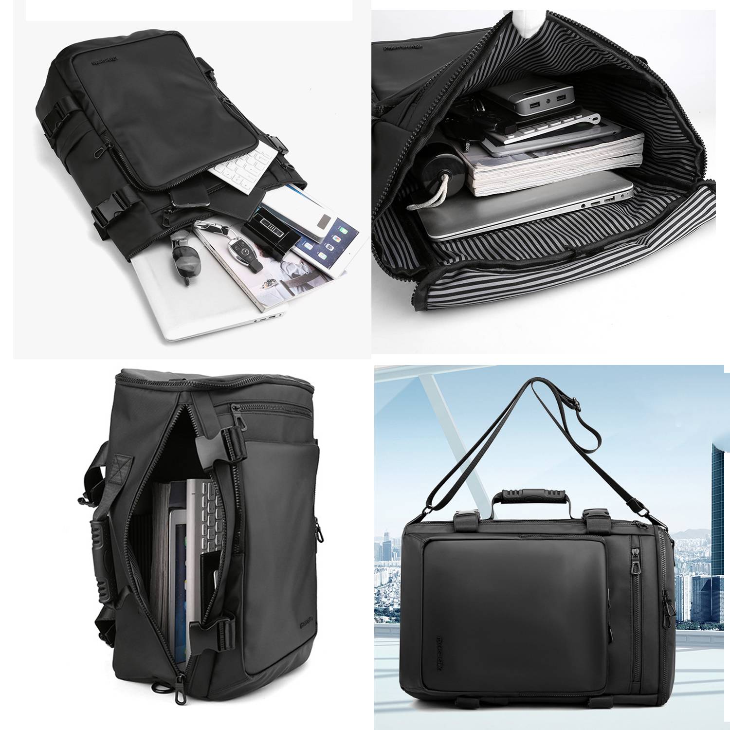 Men's High-Capacity For Business Trips Bussiness Backpack 3