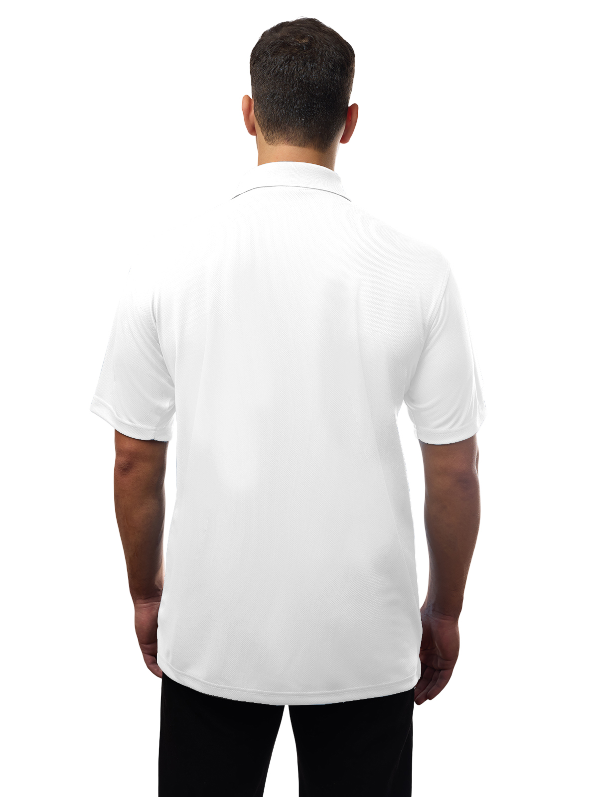 Blue Generation - Men's Pocketless Wicking Short Sleeve Polo 17