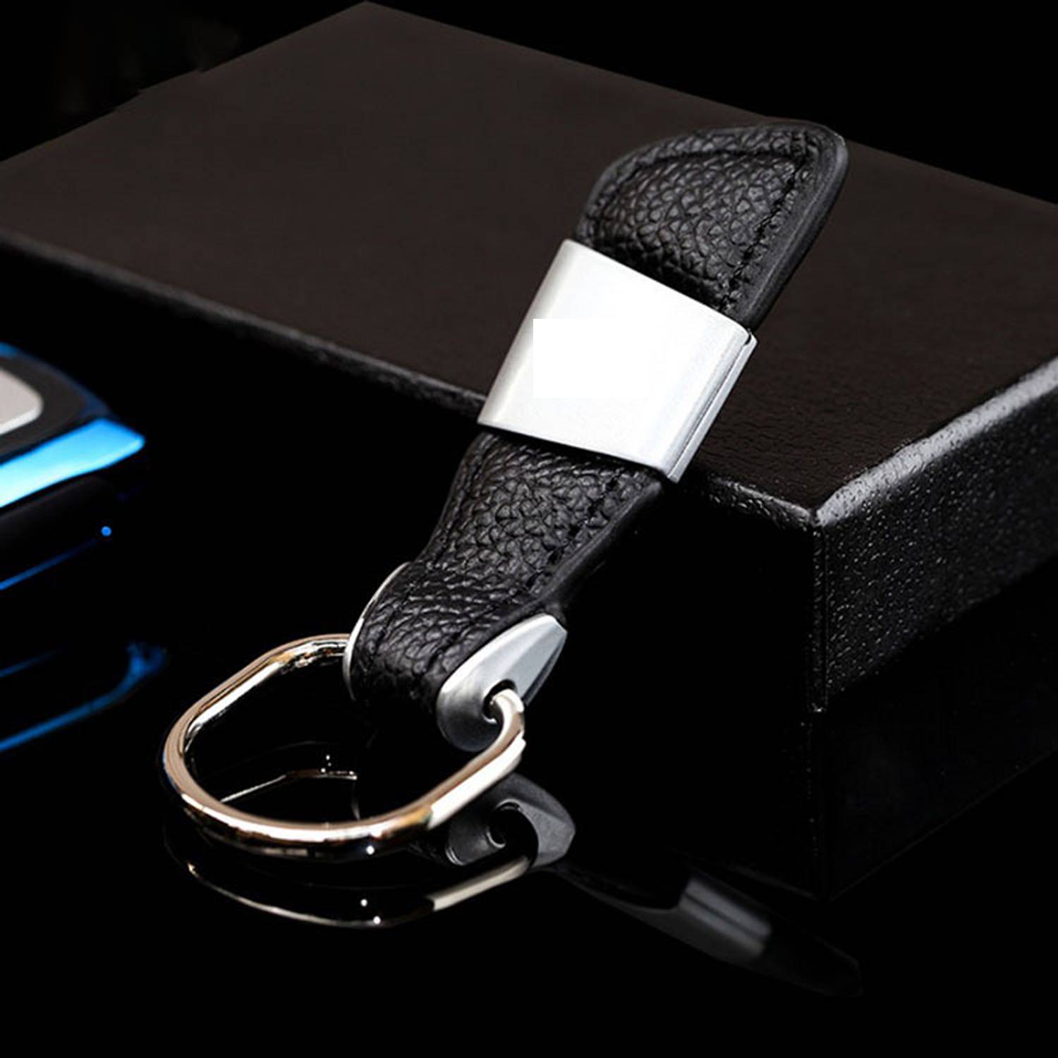 Genuine Leather Car Keychain 5
