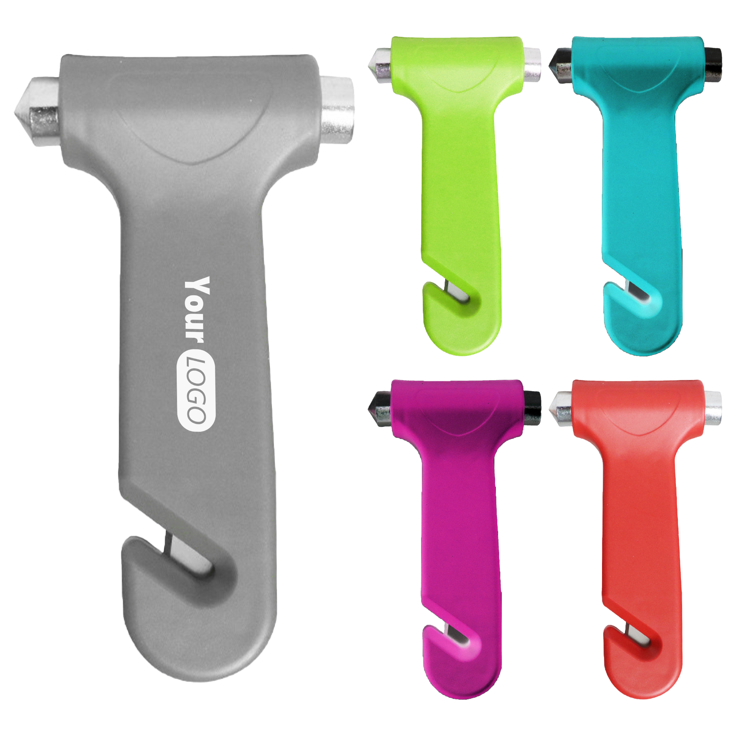 Blend Compact Car Safety Hammer With Logo Option 4