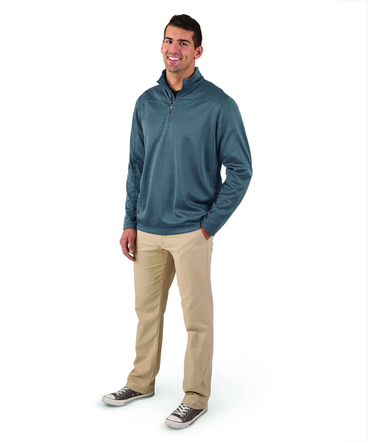 Stealth Zip Pullover, custom hoodie or sweatshirt with logo imprint 14