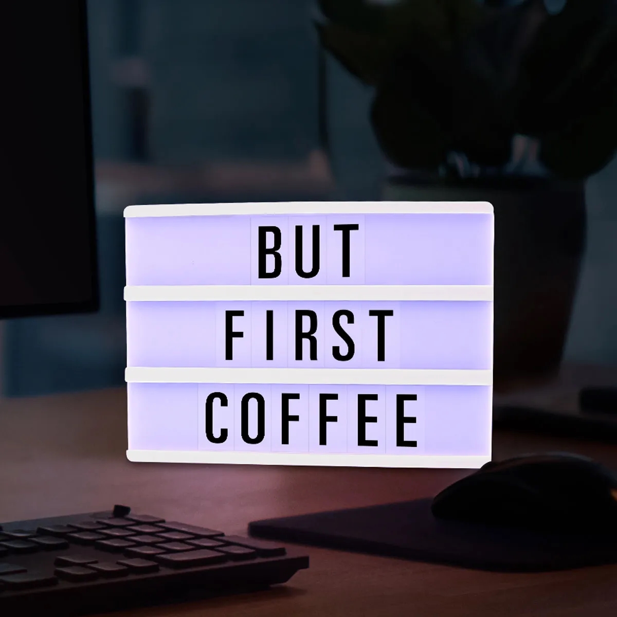 6" x 4" Mini Cinema Marquee USB LED Lightbox 2