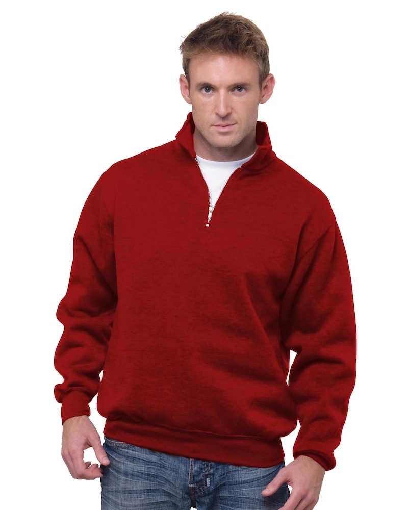 Unisex 1/4 Zip Fleece Sweatshirt 6