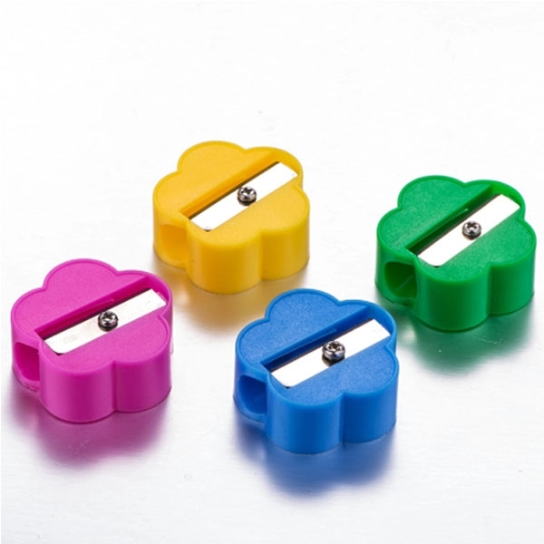 Flower Shape Plastic Pencil Sharpener 6