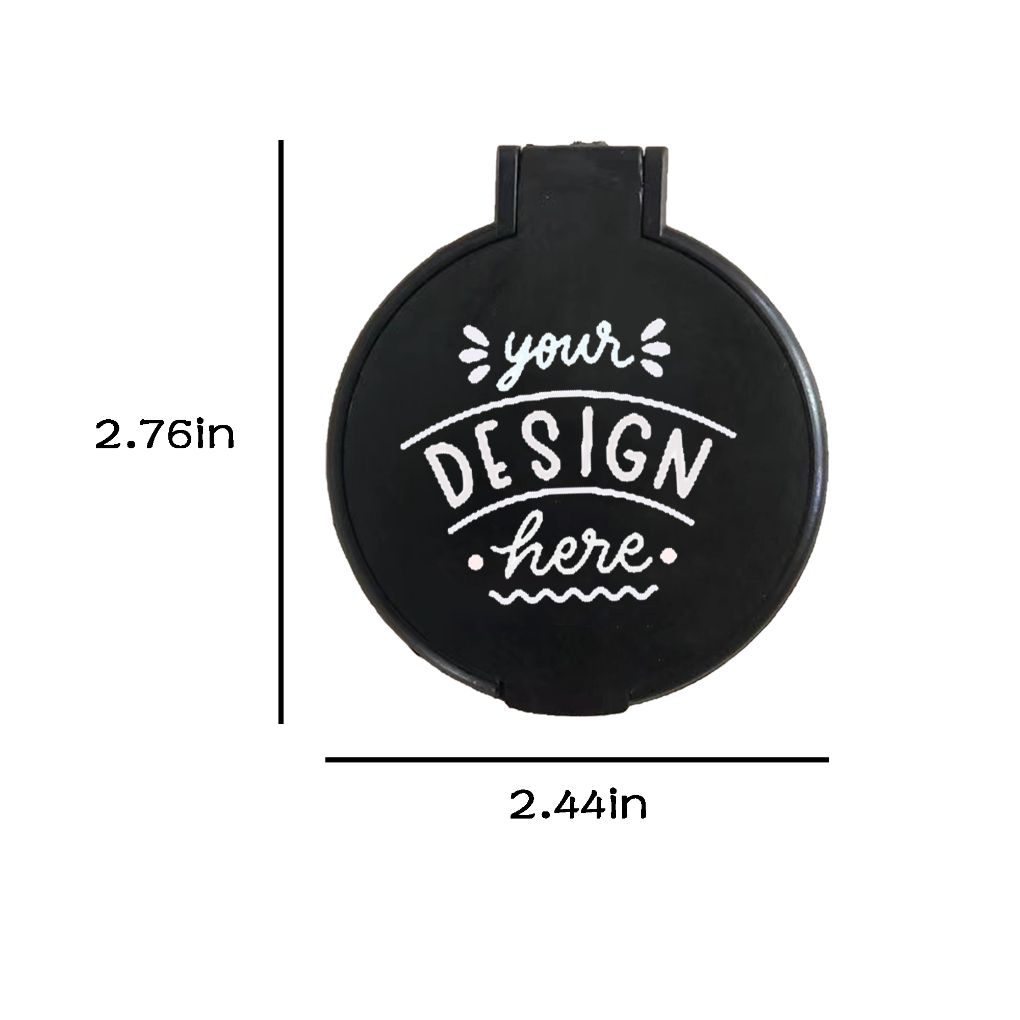 MOQ 20 PCS Custom Folding Mirror 3