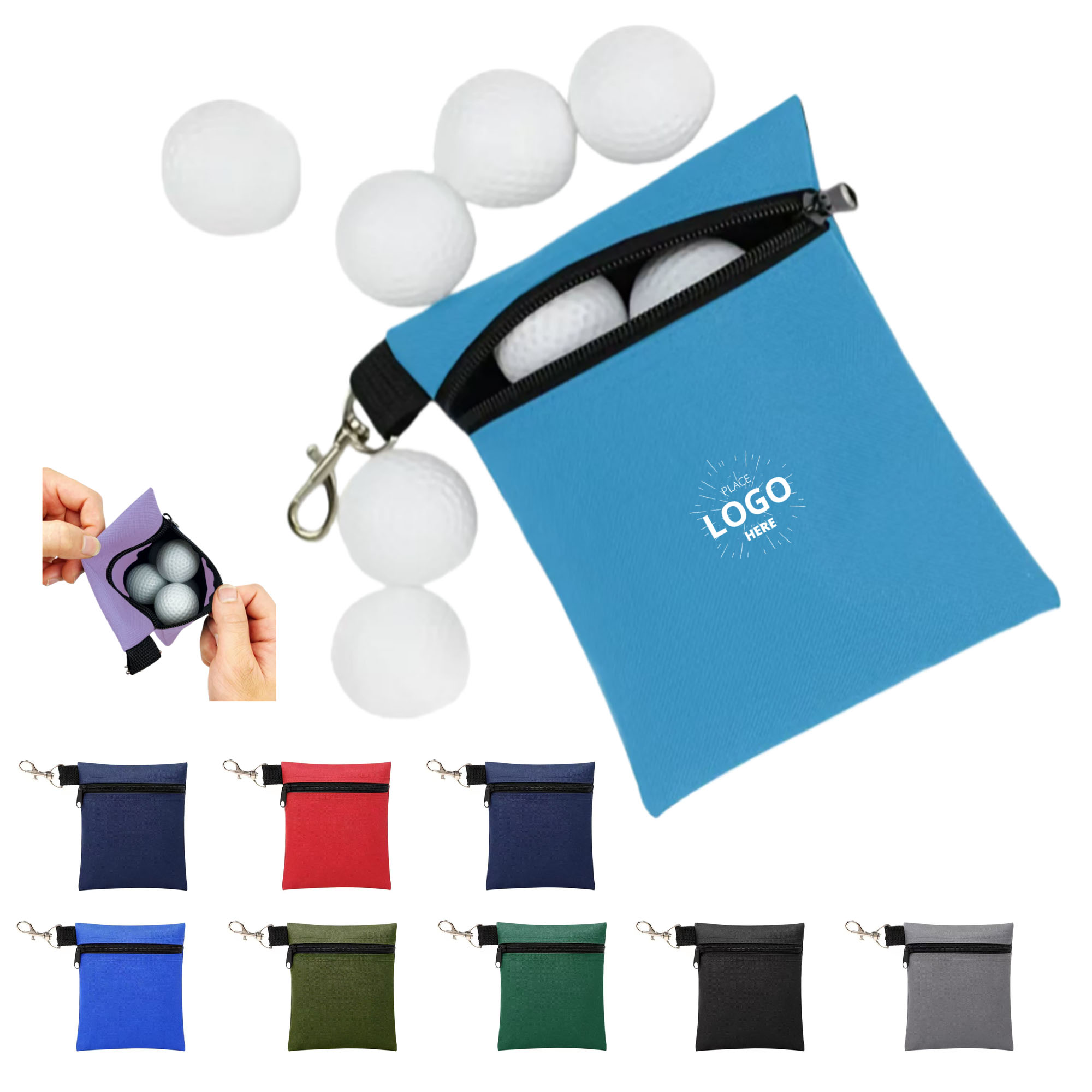 Cleaner Pouch Golf Ball 2