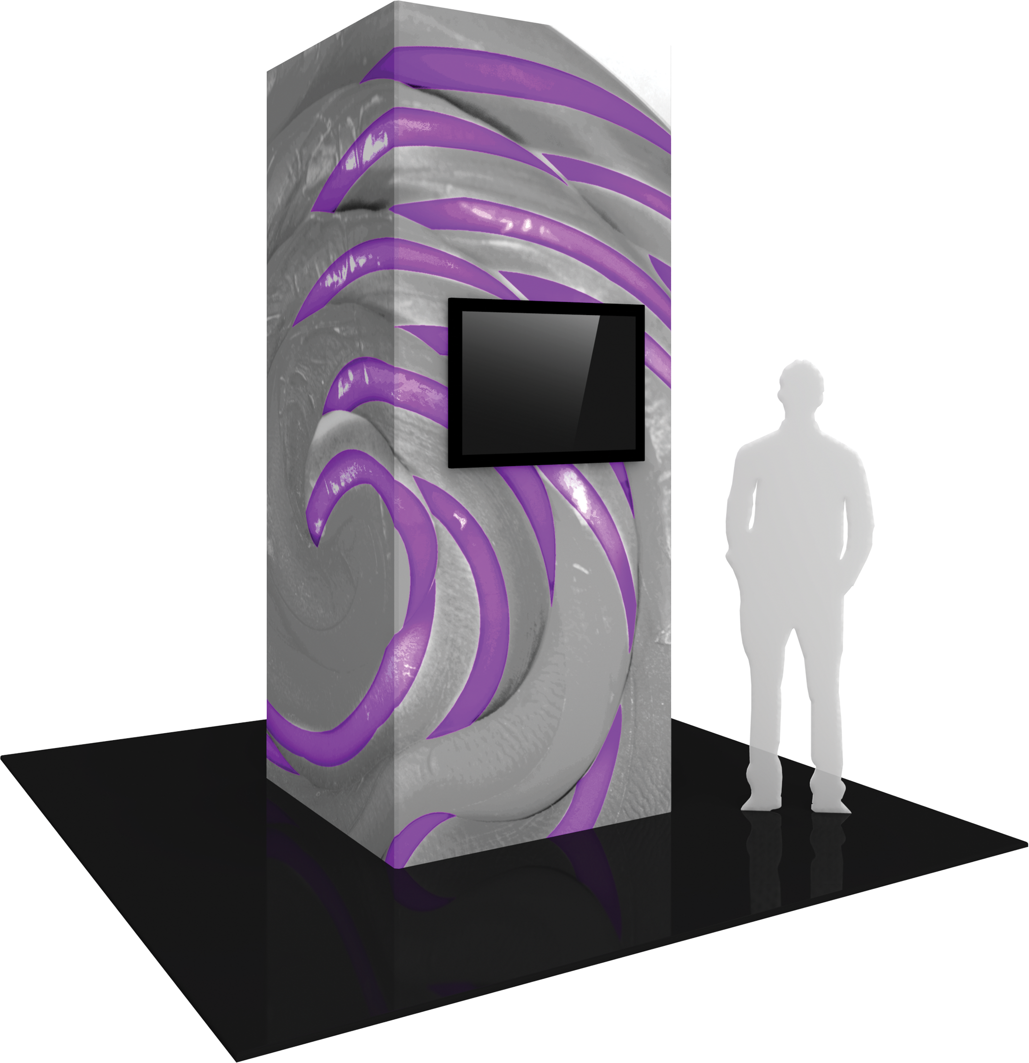 Vector Frame Modular Monitor Tower 04 (4' x 10')