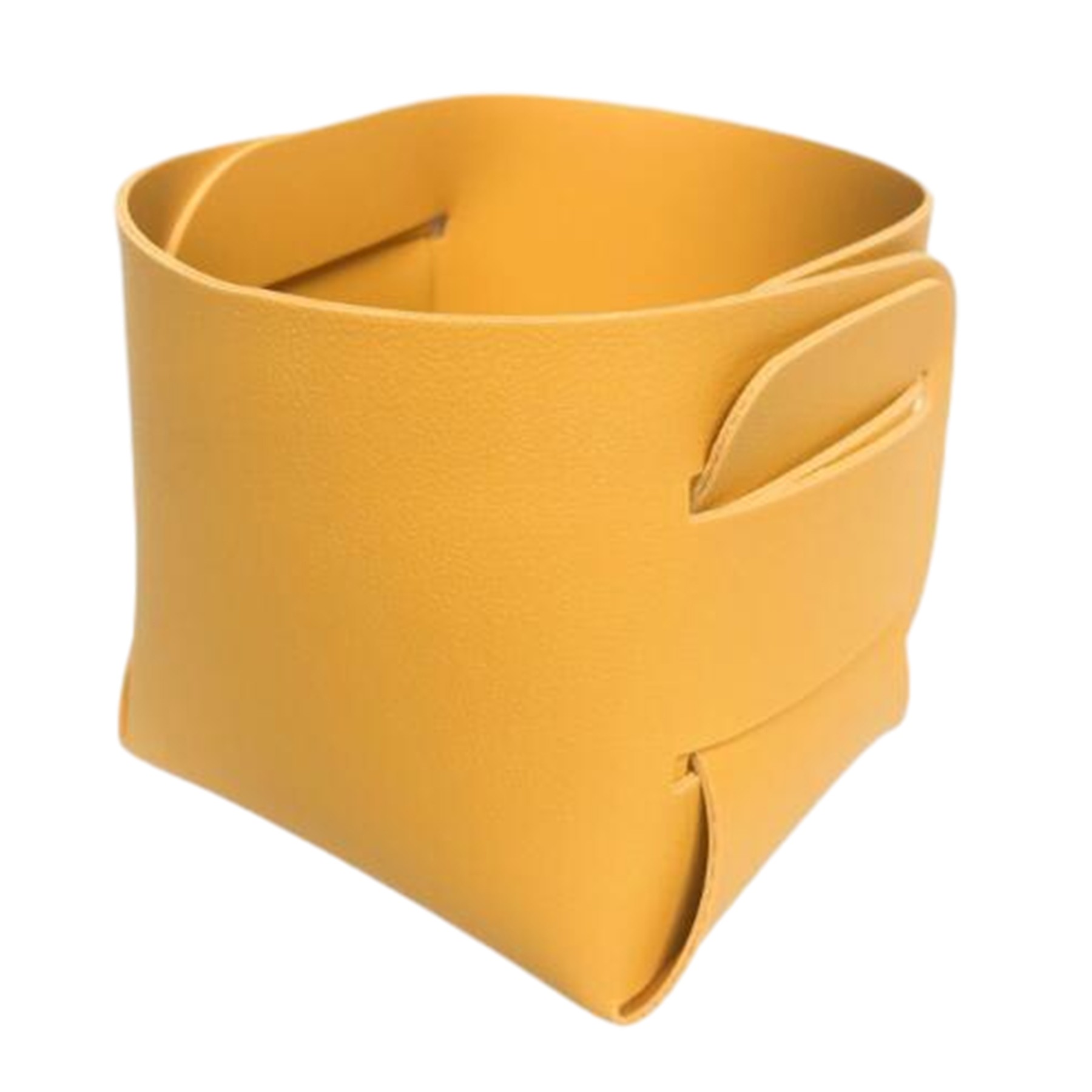 Leather Desk Storage Basket 3