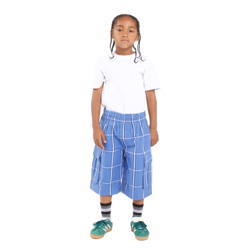 Shaka Wear Youth Plaid Shorts 34