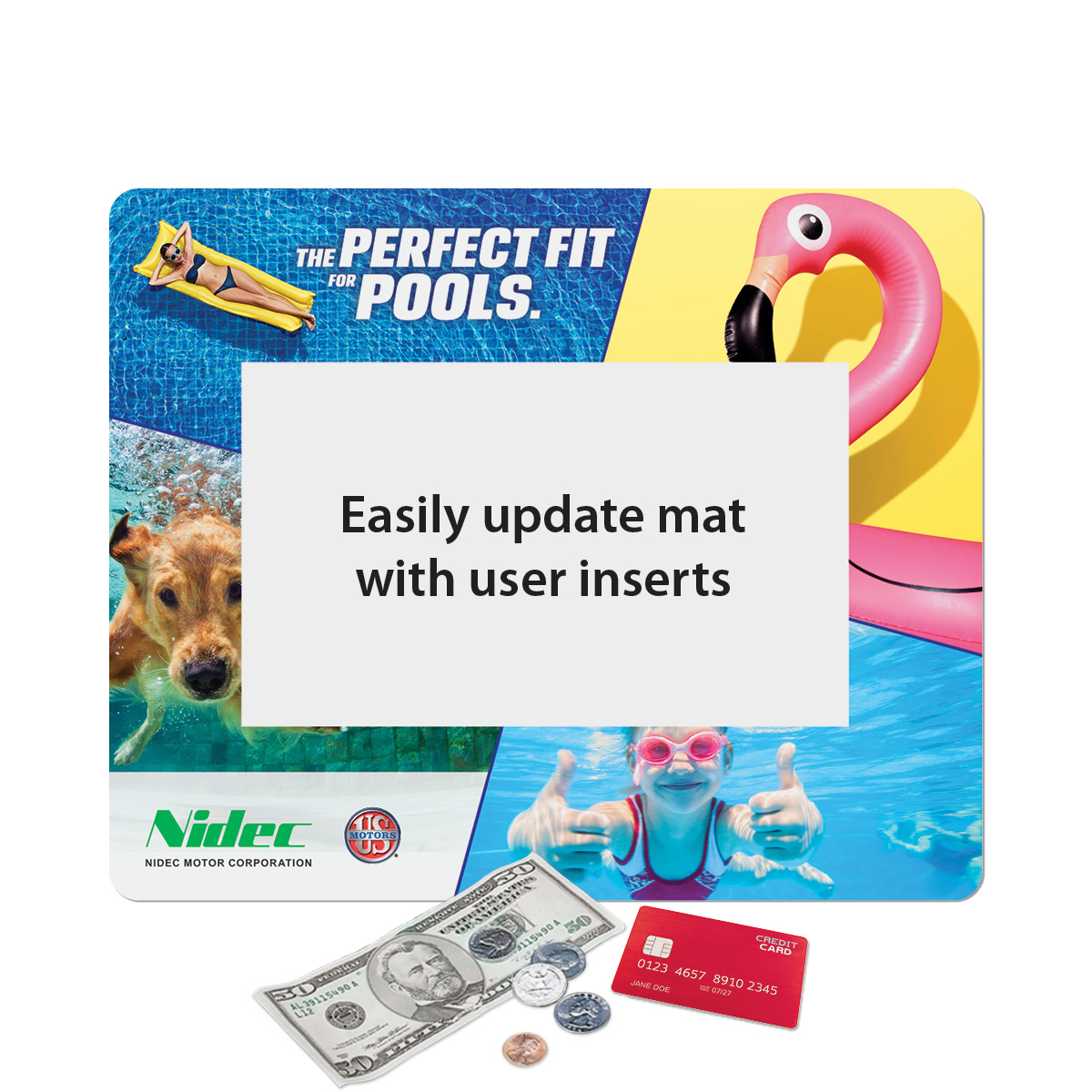 Frame-It Flex Heavy Duty Window Counter Mat-9"x11"x1/16"